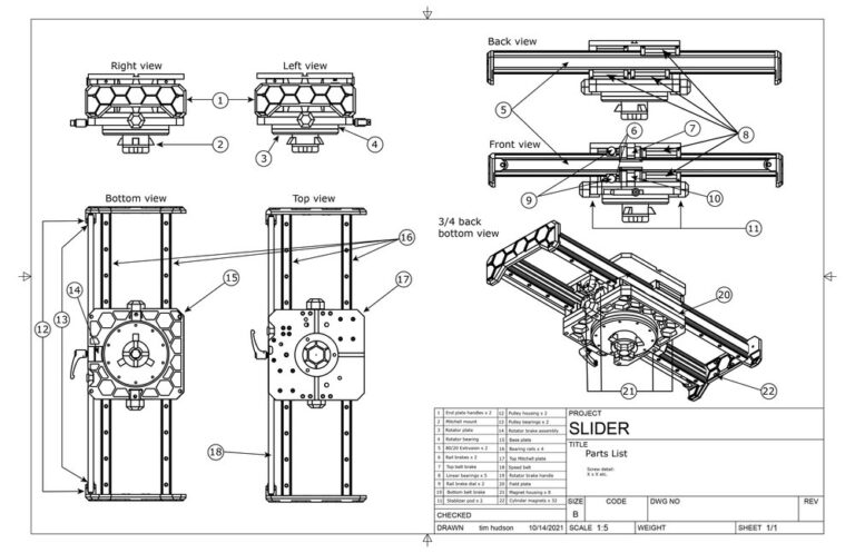 HUDSON SPIDER SLIDER Cinema Gear International hudson-spider-slider-cinema-gear-international